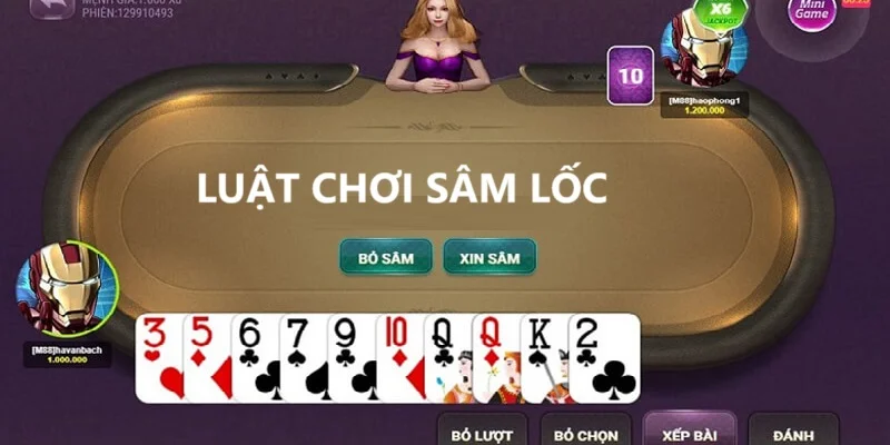 Luật chơi game bài sâm lốc Win79